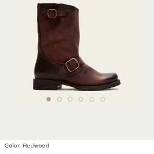 FRYE Veronica Short Redwood BRAND NEW